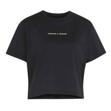 Женская теннисная футболка Adidas Culture Graphic - black