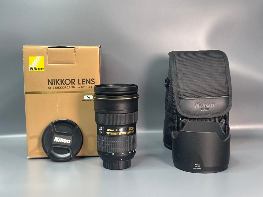 Nikon 24-70mm 2.8G ED AF-S Nikkor