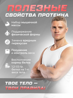 Протеин Soul Way, протеин клубничный / 900 гр 30 порций