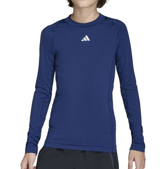 Футболка для мальчика теннисная Adidas Kids Techfit Aeroready - tena blue