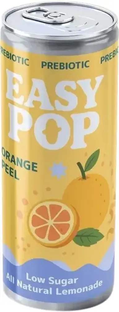 Газированный напиток Ту Пикс Изи Поп Апельсин / Two Peaks Easy POP Orange Peel 0.33 - банка