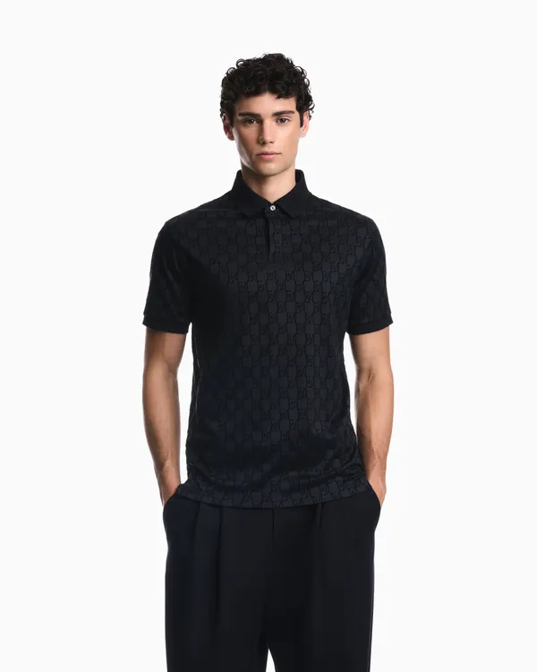 Поло с коротким рукавом мужское EMPORIO ARMANI