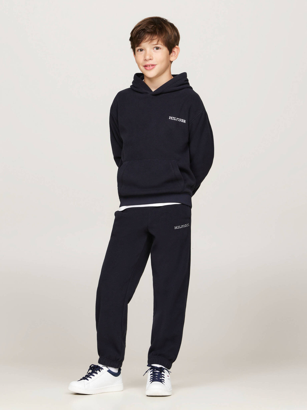 Флисовые спортивные штаны Tommy Hilfiger - черный(KS0KS00583)
