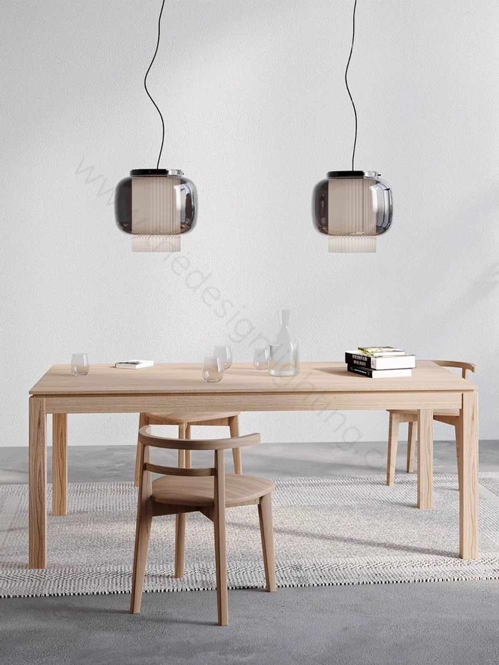 Pendant design lamp Manila T by Parachilna