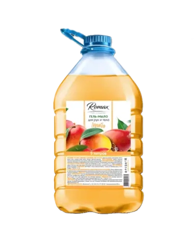 Мыло гель 5л RoMaX Манго ПЭТ