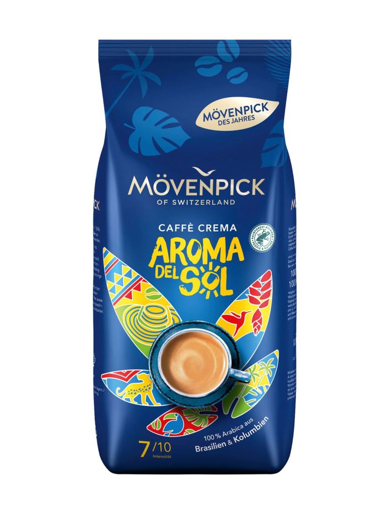 Кофе в зернах Movenpick Caffe Crema Aroma Del Sol 1 кг
