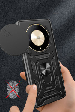 Чехол с кольцом Bumper Case для Honor X9b