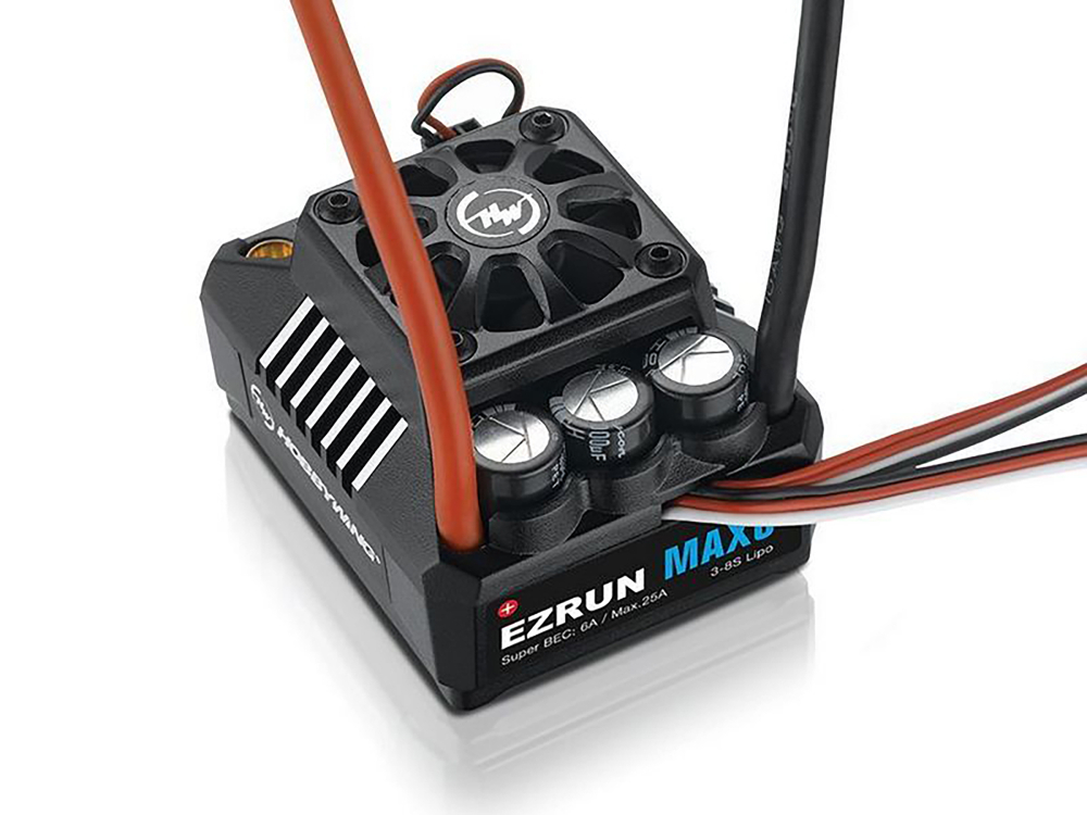 Бесколлекторная бессенсорная система Hobbywing COMBO-MAX6-5687/1100KV (160A, 1/6) влагозащита
