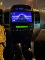 Магнитола для Toyota Land Cruiser Prado 120, Lexus GX470 (экран климата внизу) - Vaycar VA77-0456 на Android 13, Быстрая, 4G SIM-слот