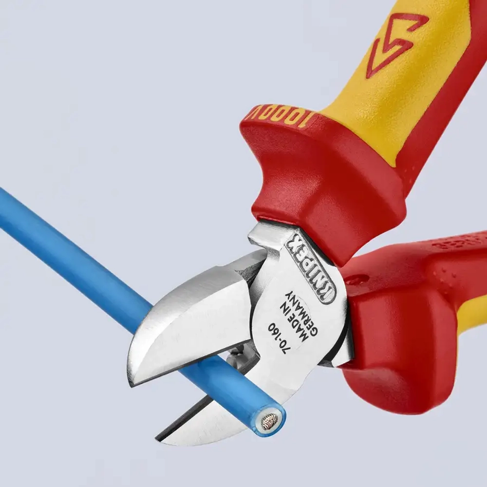 Кусачки боковые хромированные 160 мм Knipex 70 06 160 SB