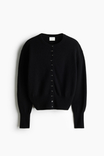 Шерстяной кардиган — Чёрный — H&M 1356636