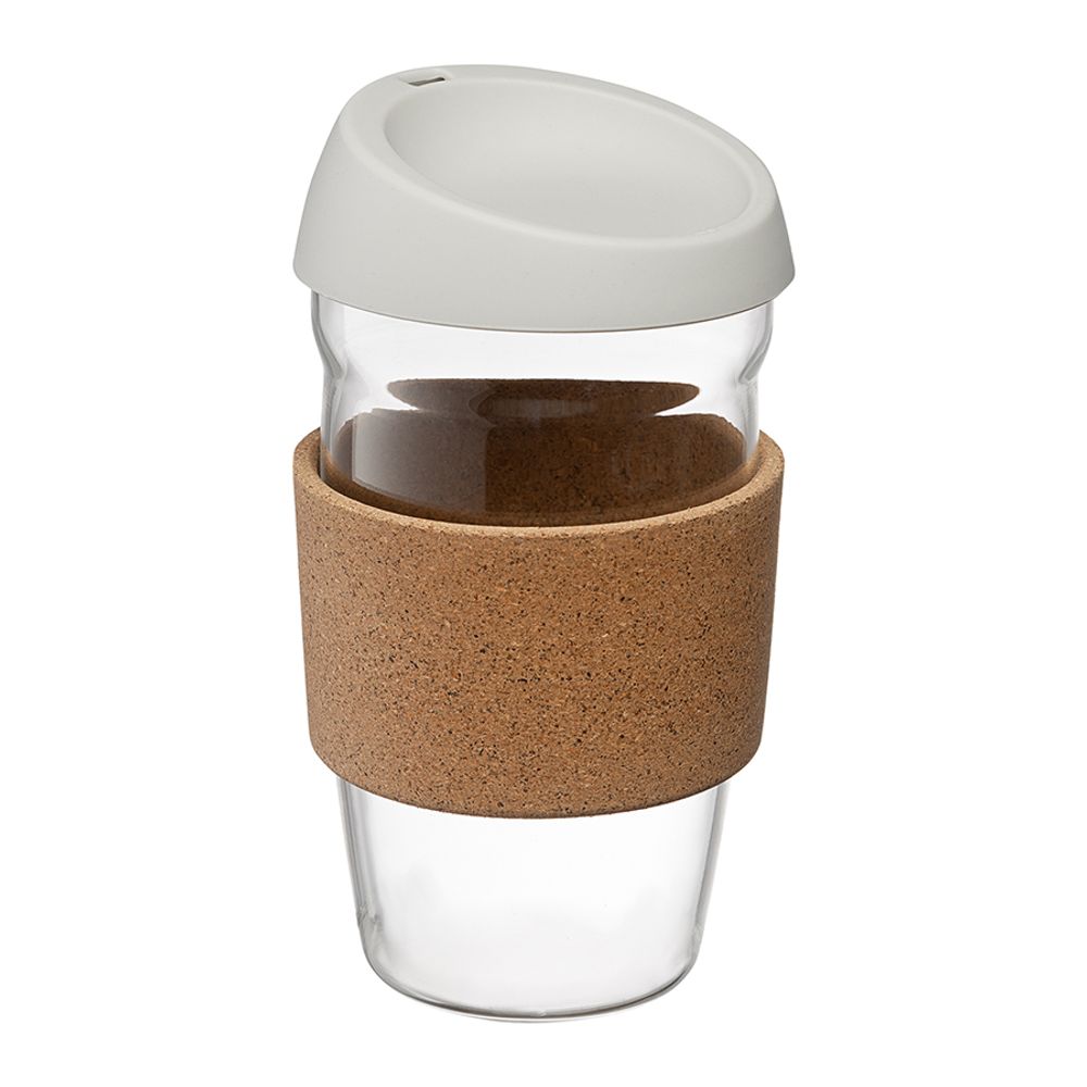 Кружка Cozy Cup, 450 мл, светло-серая