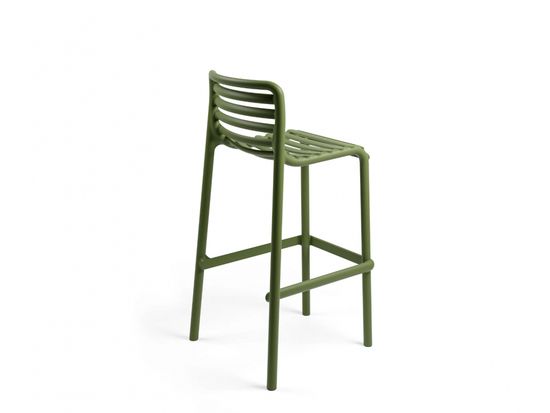 Стул барный Doga Stool пластиковый Nardi Италия цвет зеленый