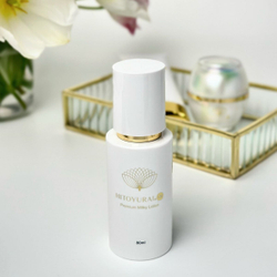 Омолаживающее молочко с пептидами и фуллереном HITOYURAI + 30 Premium Milky Lotion