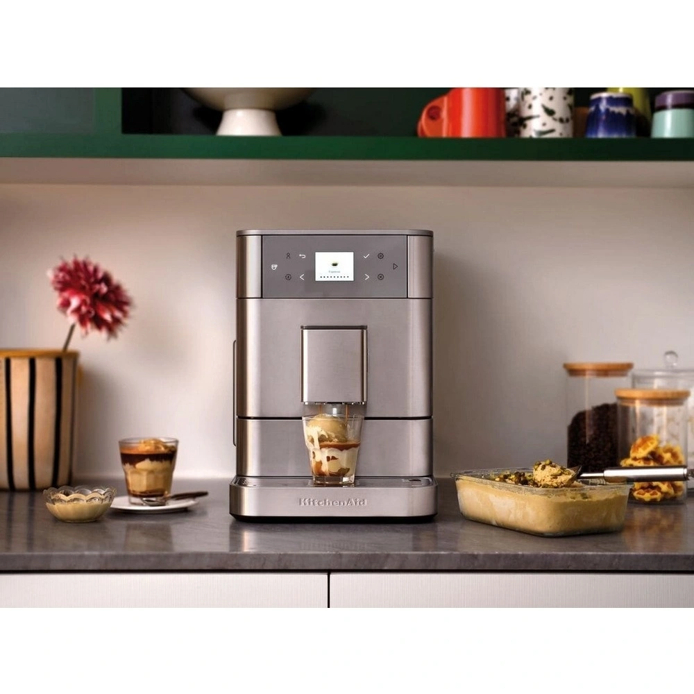 Кофемашина автоматическая KitchenAid Artisan 5KES8556ESX нержавеющая сталь