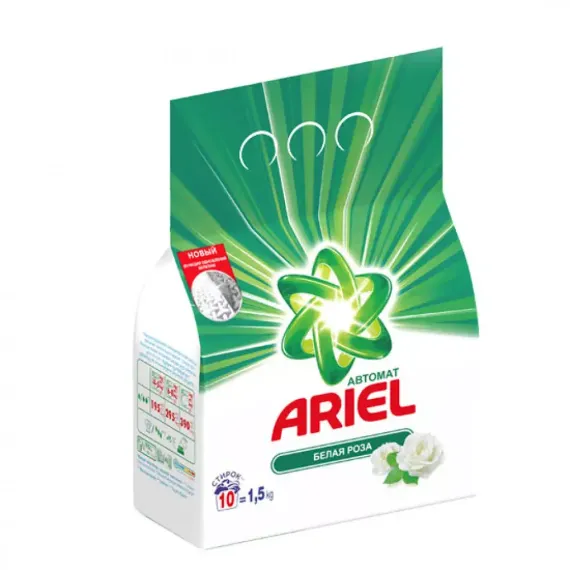 Yuyucu toz \ порошок \ washing powder Ariel ağ paltarlar 1.5 kq