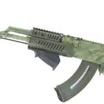 Рукоять-наплыв на цевья с планками Вивер и Пикатинни, DLG Tactical