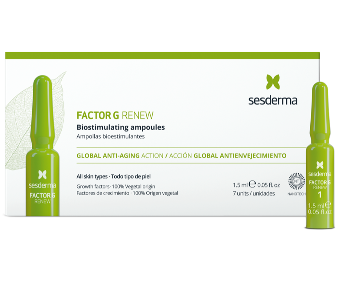Биостимулирующие ампулы SESDERMA FACTOR G RENEW Biostimulating Ampoules 7шт по 1.5мл