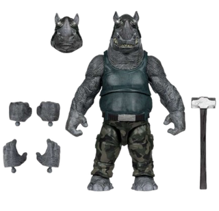 Фигурка McFarlane Toys TMNT with Comic WaVe2 Rocksteady