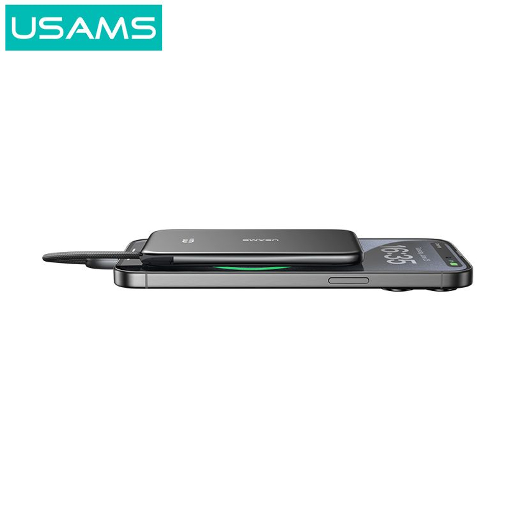 Power Bank внешний аккумулятор повербанк MagSafe USAMS 5000 мАч 20W