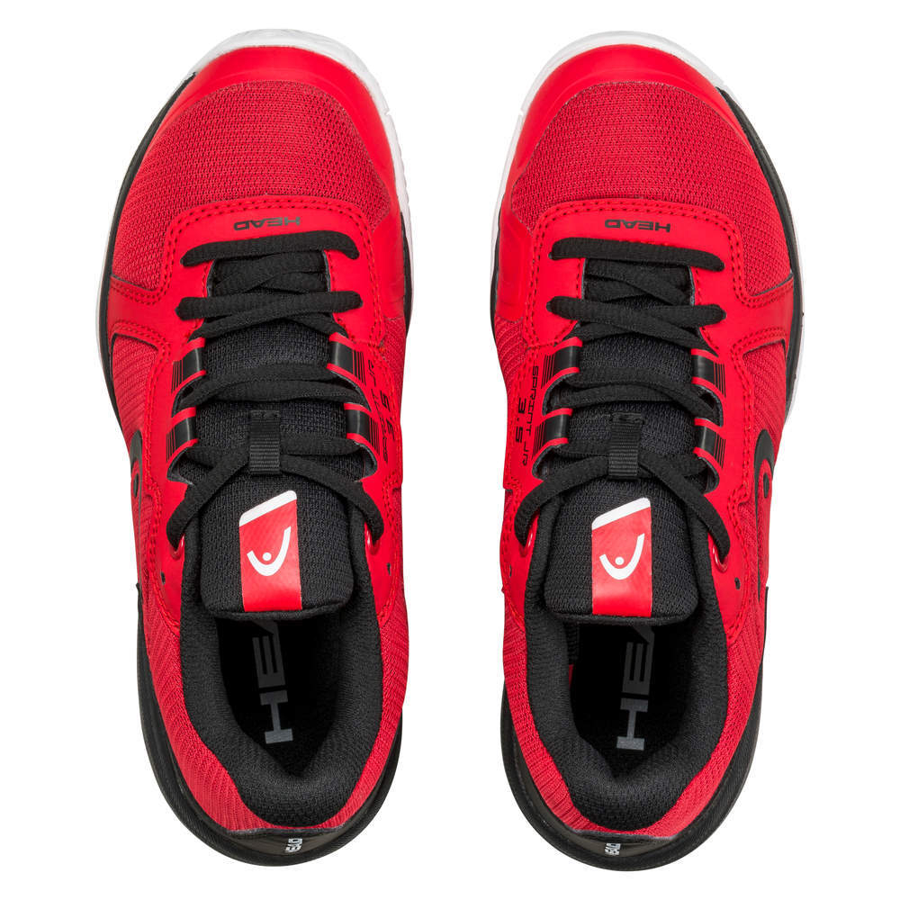детские Кроссовки теннисные Head Sprint 3.5 Junior - red/black