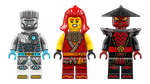Конструктор Лего Ниндзяго Боевой робот Зейна в броне 71827 | LEGO Ninjago Zane’s Battle Suit Mech боевой робот 92 дет 6+