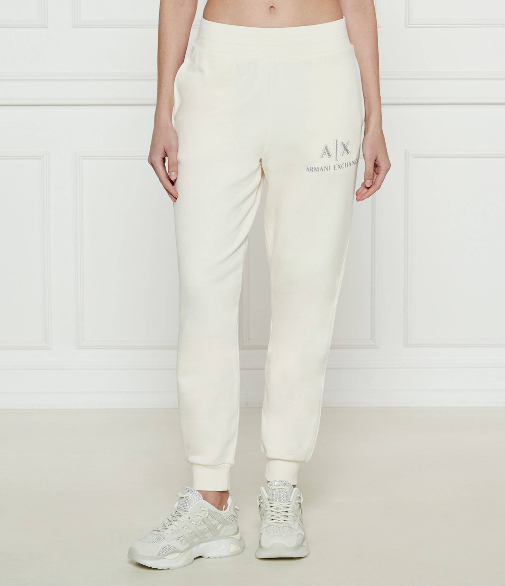 Спортивные штаны Armani Exchange - экрю(XW000162 AF11851)