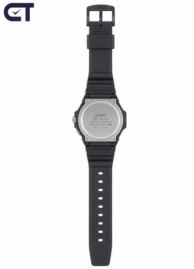 Casio MW-620H-2A General часы наручные мужские — синий циферблат, LED-подсветка и WR100