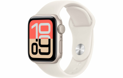 Умные часы Apple Watch SE 3 GPS 44 мм, Starlight Aluminium, Starlight Sport Band, M/L