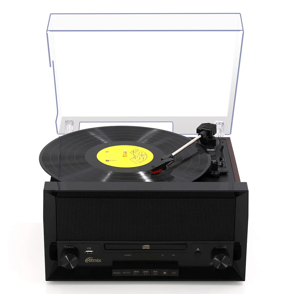 RITMIX LP-400B Проигрыватель винила Коричневое дерево