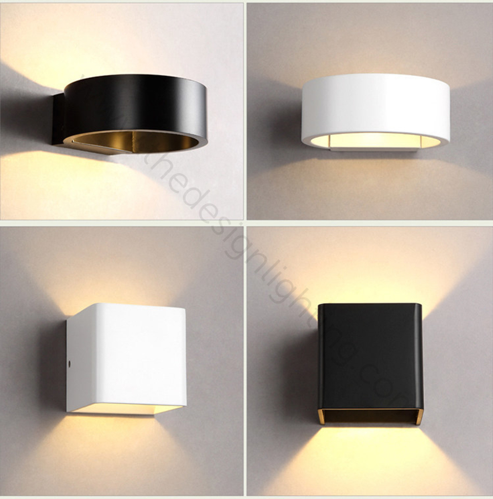 Wall design lamp Cube  (White)