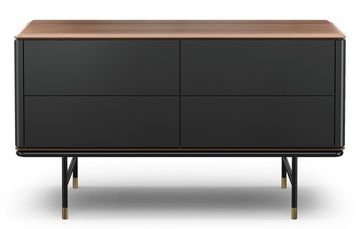 Комод ALTEA, MOD INTERIORS цвет натуральный/черный