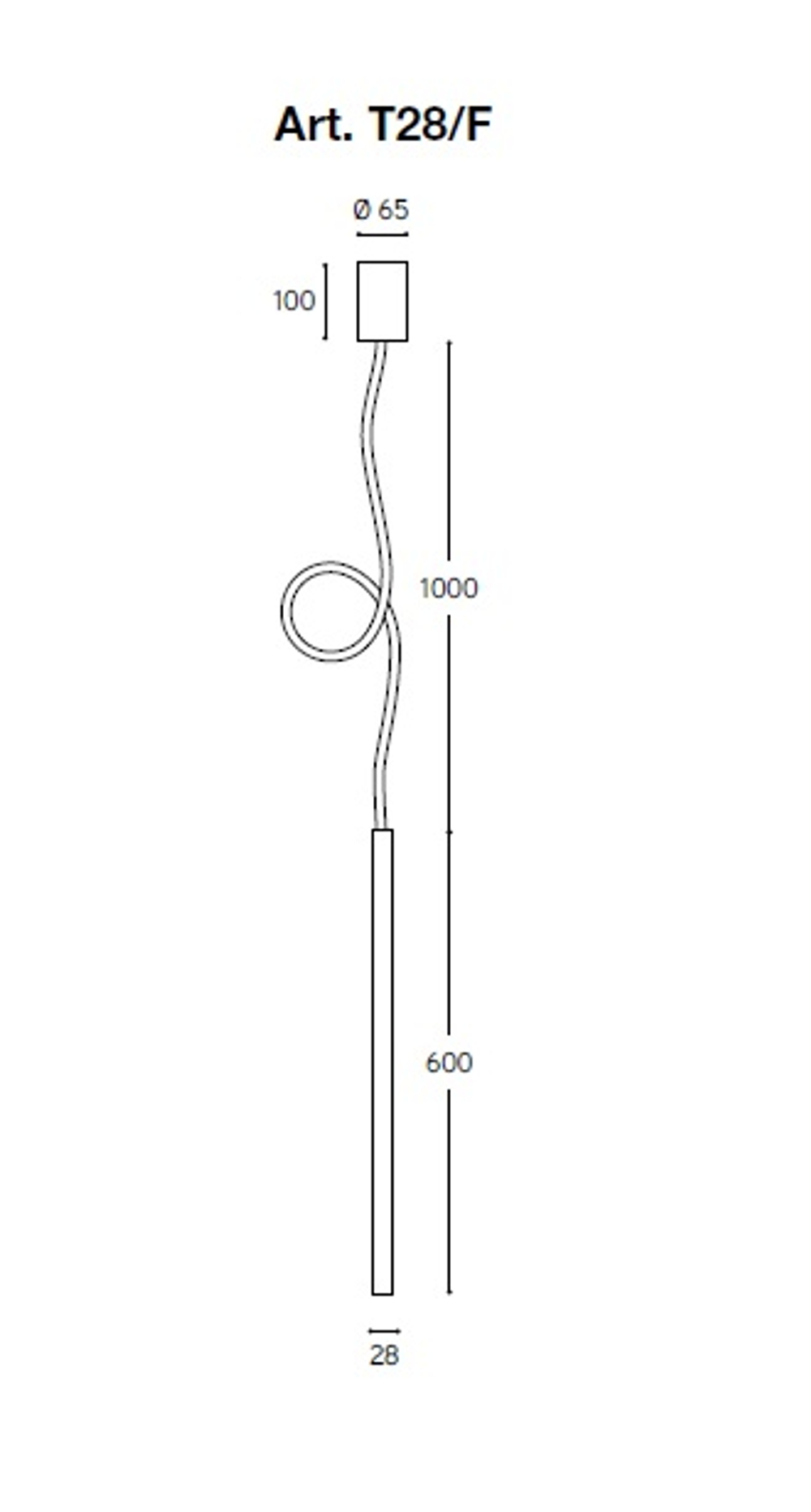 Tubo T28F/AM