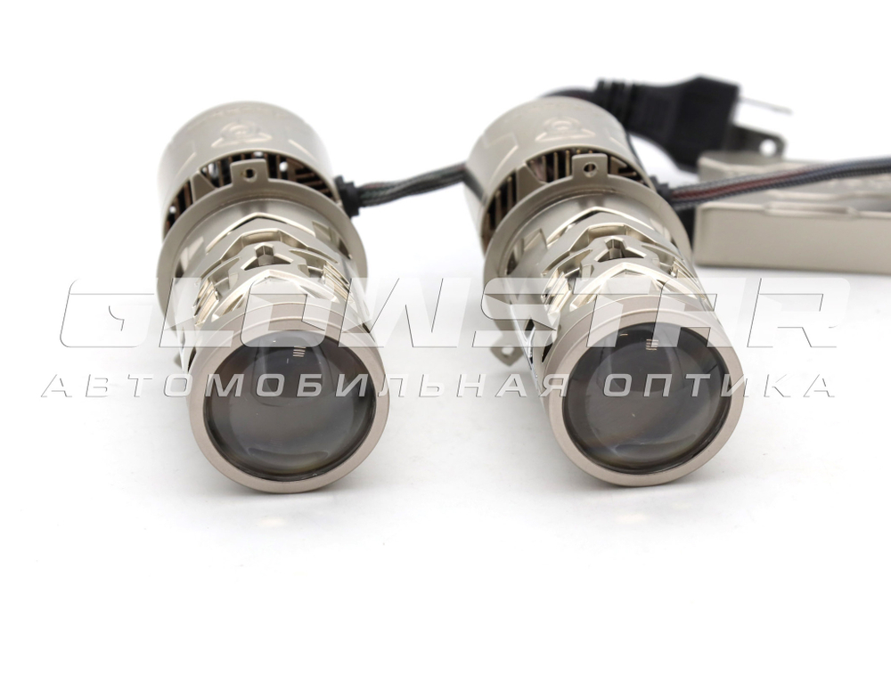 Билед модули Aozoom Mini-Led H4 New мини линзы, 12V, 50/80W (комплект, 2шт)