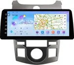 Магнитола для KIA Cerato 2 Koup 2008-2013 (купе) - FarCar S500+TS10 монитор 12.3" 2K QLED на Android 14, Быстрая, CarPlay, 4G SIM-слот