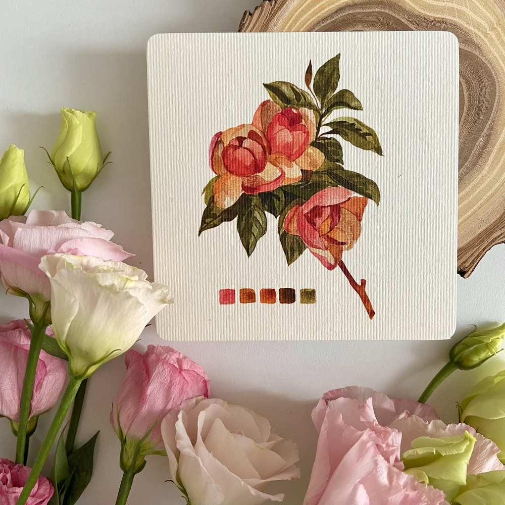открытка «сакура» 🌸🤍