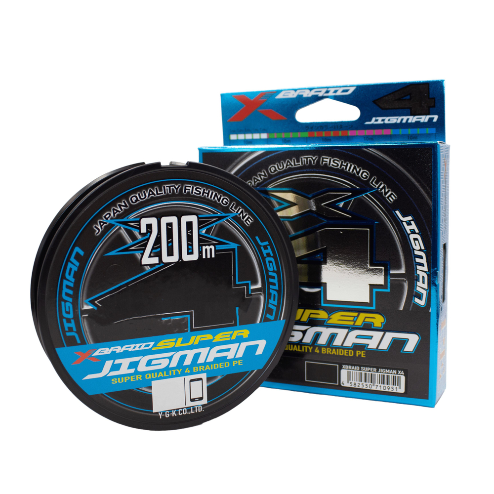 Шнур X-Braid Super Jigman x4 200 м 0.235 мм #2