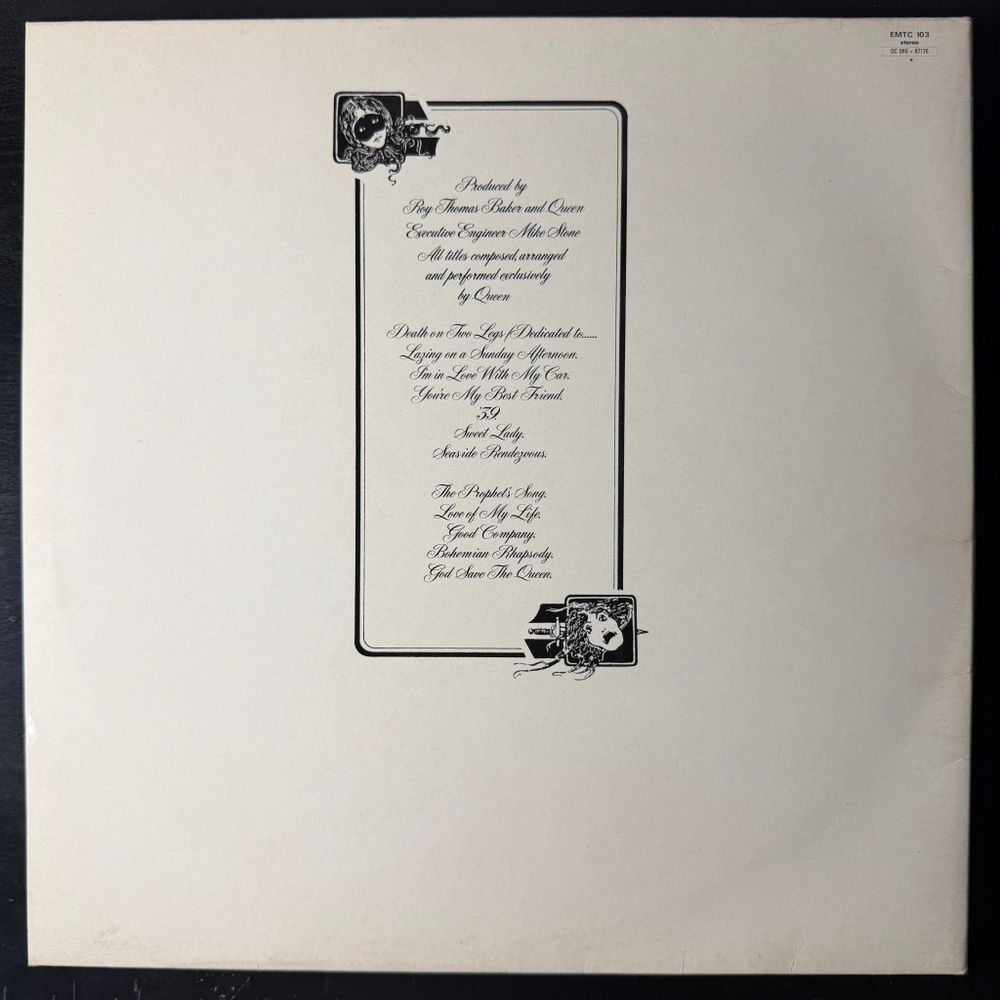 Queen ‎– A Night At The Opera (Англия 1975г.)
