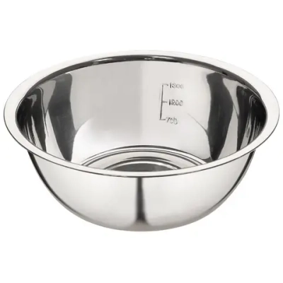 Миска Bowl-Roll-24, объем 2500 мл, из нерж стали, зеркальная полировка, диа 24 см