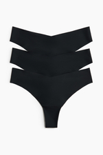 Трусы Brazilian, не оставляющие следов, 3 шт. - H&M