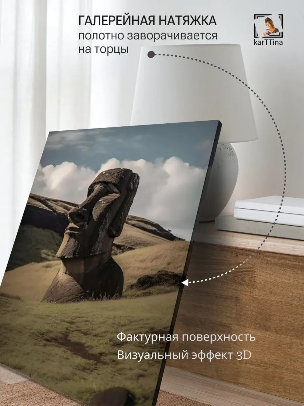 Картина на стену "Пасхи" 30х40см 1шт., на деревянном подрамнике