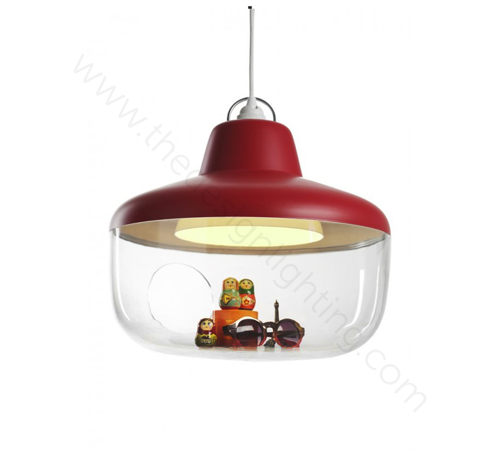 Pendant design lamp  Favorite Things by Eno Studio (Red)