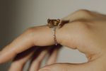Кольцо Кристал Классик с цитрином / Crystal Classic