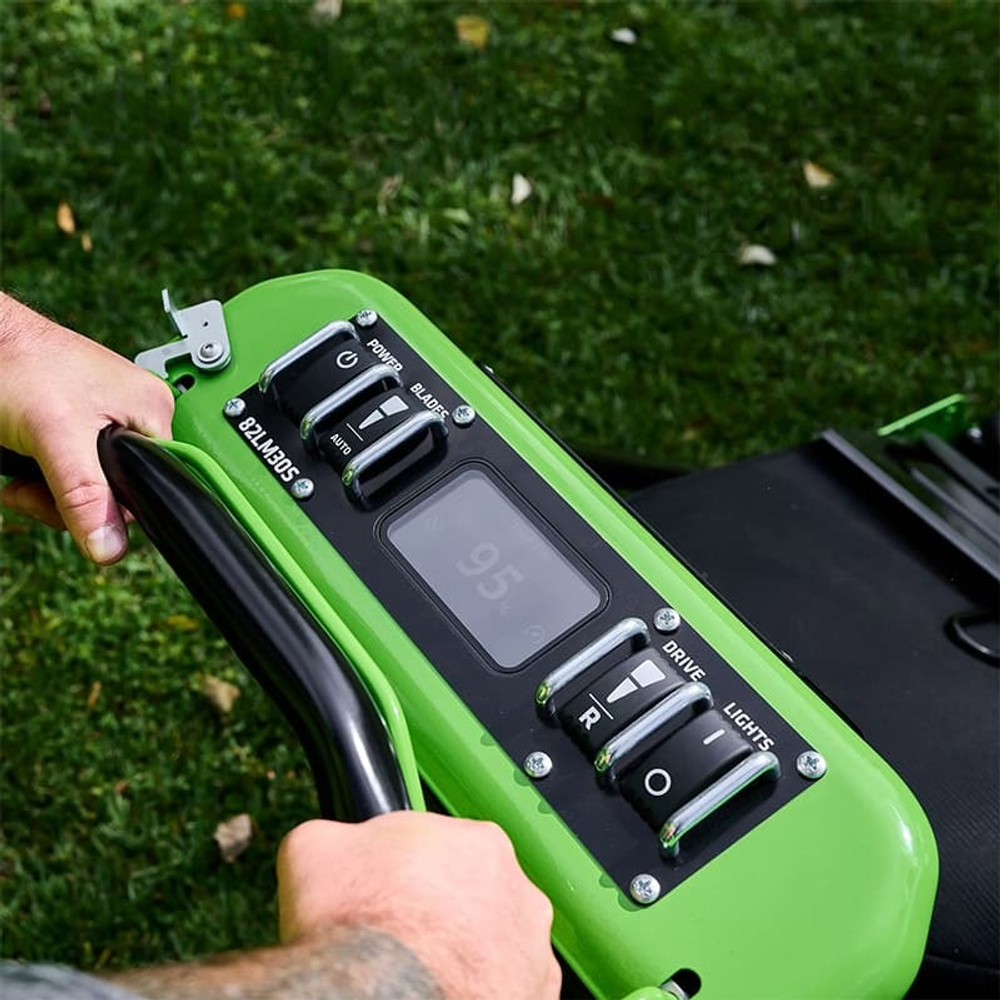 Газонокосилка аккумуляторная Greenworks Арт. 2519207, 82V, 76см, самоходная, бесщеточная
