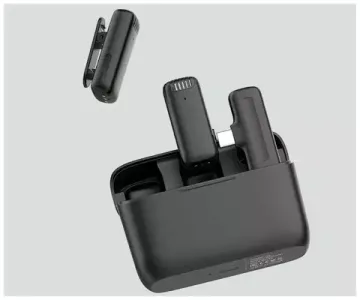 Беспроводной петличный микрофон Ulanzi J12 Black Type-C