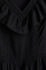 Хлопковое платье с оборками - H&M