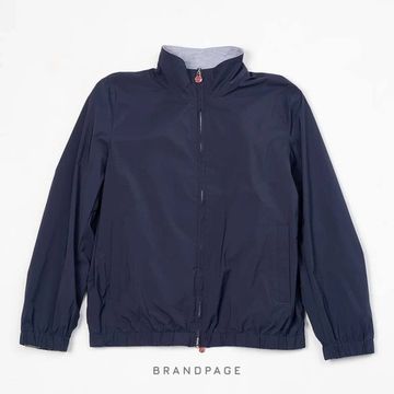 Ветровка тёмно-сине-серая от Kiton BP5-386078