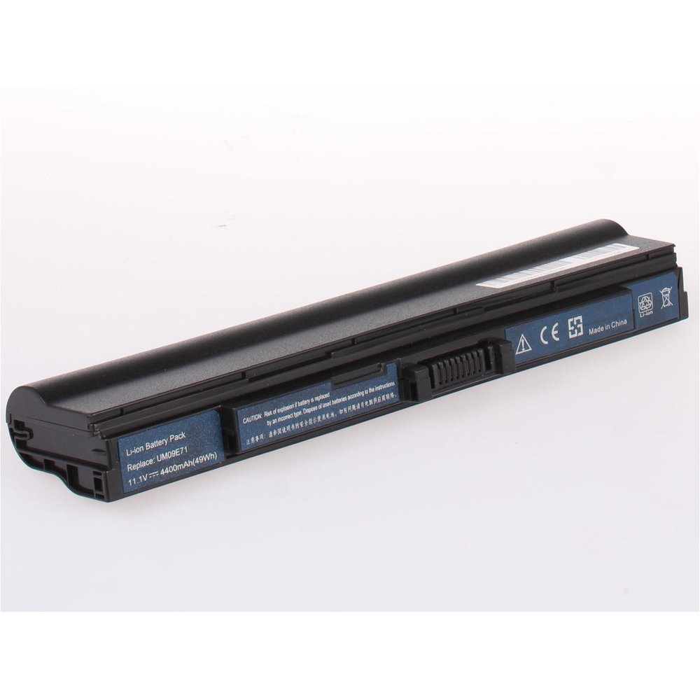 Аккумулятор AnyBatt 4400mAh для ноутбука Acer UM09E31, UM09E51, UM09E71
