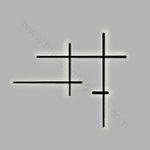 Wall design lamp  Sparks 1705 by Vibia
