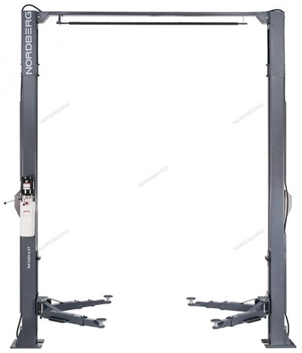 Цена на NORDBERG (N4124HM-4,5G) Подъемник 380V 2х стоечный 4,5т с верхней синхронизацией